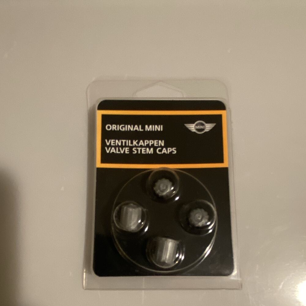 Original Mini Ventilkappen Valve Stem Caps Brand New